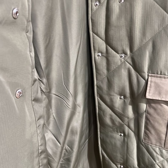 NWT 2nd day Olive Quilted Women's Coat|size EU40 - Picture 3 of 9